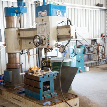 Border Fabrication Radial Arm Drill