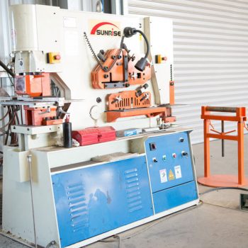 Border Fabrication Punch and Shear Workstation
